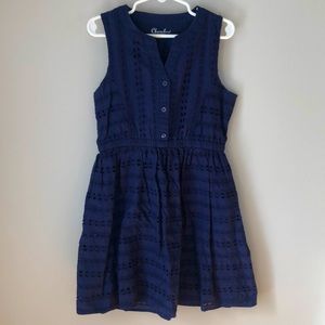 Cherokee Dress | Navy | Girls size 6x